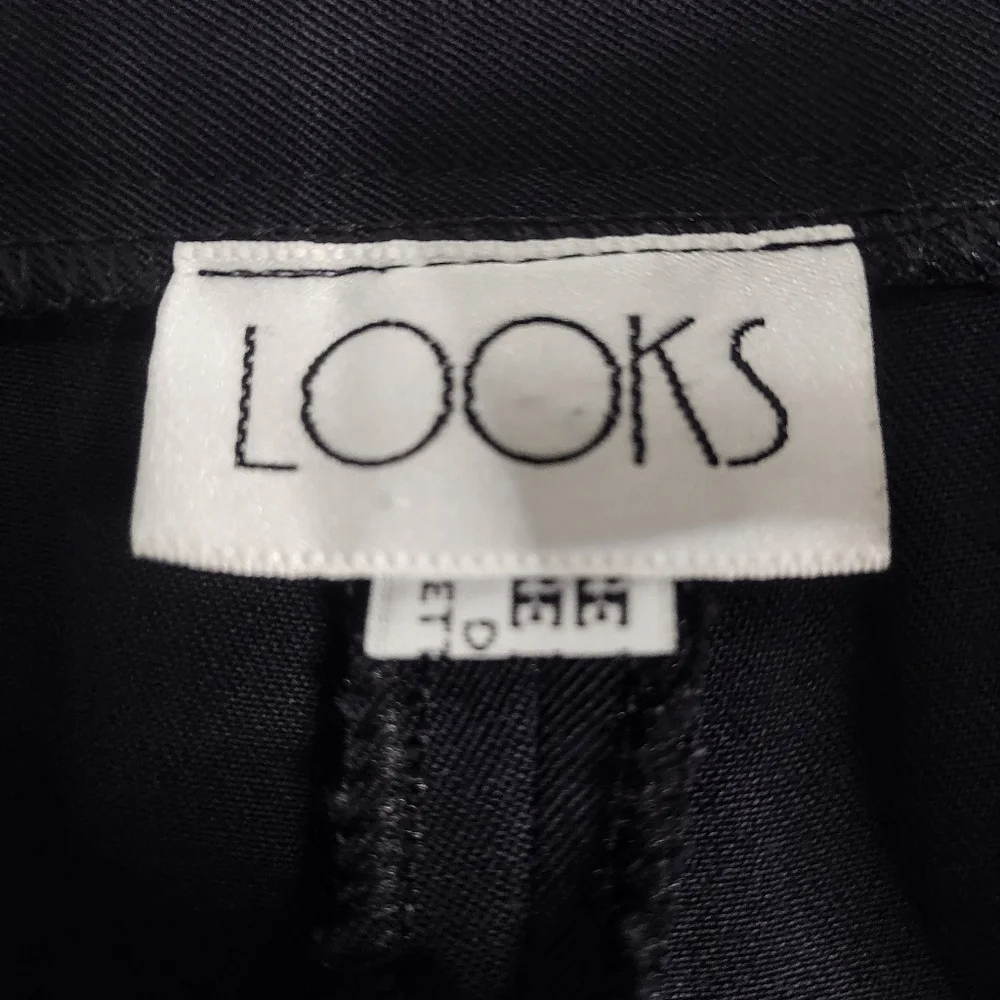 Vintage Wool Pants with "Leather" trim - Picture 8 of 12